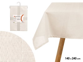 Kinvara Mantel Poliester 140x240 cm Perla (Set de 12)