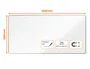 NOBO Pizarra Blanca Magnética Premium Plus de Acero Vitrificado 240x120 cm