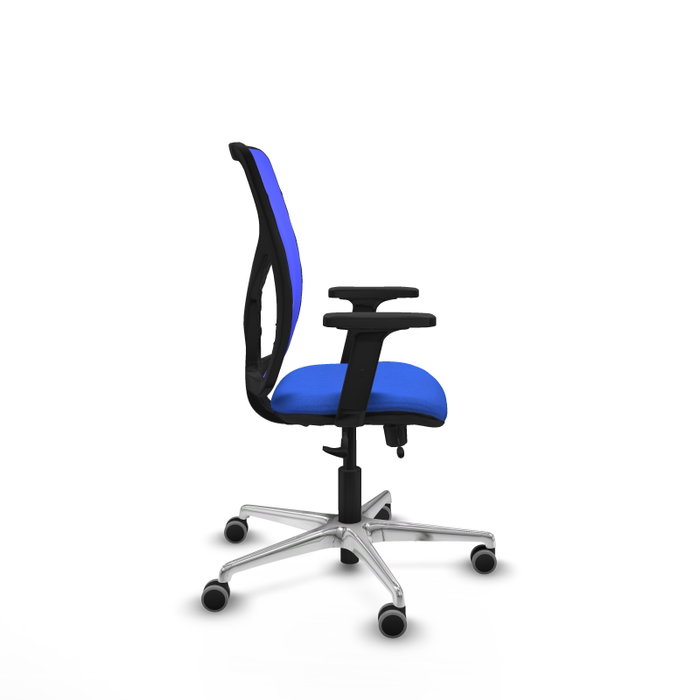 PIQUERAS Y CRESPO Silla de oficina Motilla Azul con mecanismo Sincro/Traslack PIQUERAS Y CRESPO Silla de oficina Motilla Azul con mecanismo Sincro/Traslack