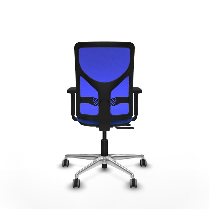 PIQUERAS Y CRESPO Silla de oficina Motilla Azul con mecanismo Sincro/Traslack PIQUERAS Y CRESPO Silla de oficina Motilla Azul con mecanismo Sincro/Traslack