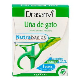 DRASANVI Nutrabasics Uña de Gato 30 cápsulas