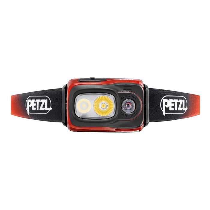 Petzl SWIFT RL Linterna Frontal Recargable con Cinta para Cabeza 1100 lm USB Batería Integrada 155m IPX4 Blanco