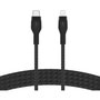 Belkin CAA011BT1MBK Cable BOOST CHARGE PRO Flex USB-C a Lightning 1 m Negro