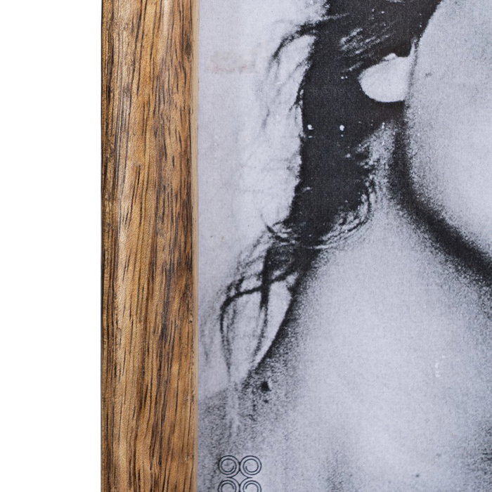 Portafotos Natural Madera de Mango 12 X 2,50 X 17 cm (Set de 2) Portafotos Natural Madera de Mango 12 X 2,50 X 17 cm (Set de 2)