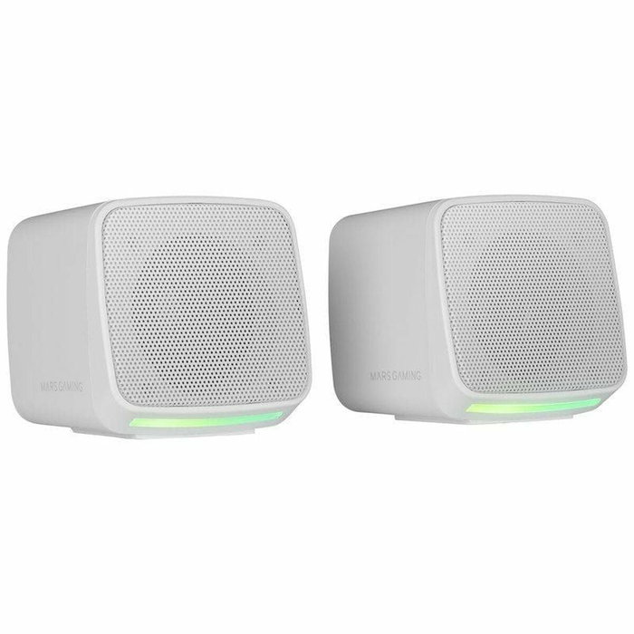 Mars Gaming MS-PRO Altavoces Portátiles Estéreo Blanco Mars Gaming MS-PRO Altavoces Portátiles Estéreo Blanco