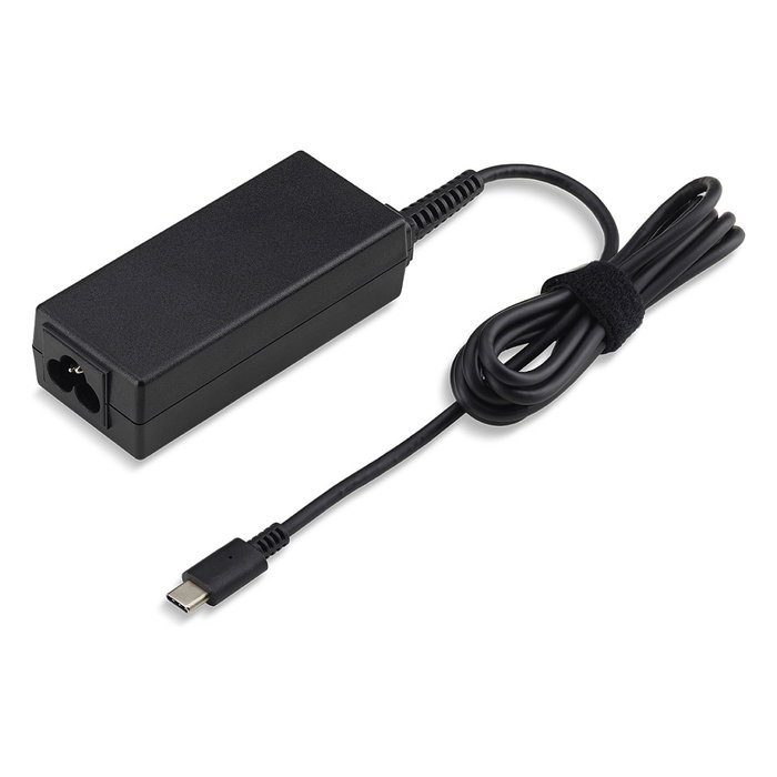 Acer Adaptador de Corriente Tipo C 45W NP.ADT0A.065 para Portátil, 230 V, Negro - Compatible con Swift 7, Spin 7, Chromebook