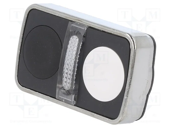 SCHNEIDER ELECTRIC Interruptor Doble Harmony XB4 de 22mm Blanco/Negro SCHNEIDER ELECTRIC Interruptor Doble Harmony XB4 de 22mm Blanco/Negro