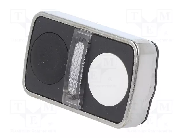 SCHNEIDER ELECTRIC Interruptor Doble Harmony XB4 de 22mm Blanco/Negro SCHNEIDER ELECTRIC Interruptor Doble Harmony XB4 de 22mm Blanco/Negro