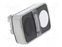 SCHNEIDER ELECTRIC Interruptor Doble Harmony XB4 de 22mm Blanco/Negro