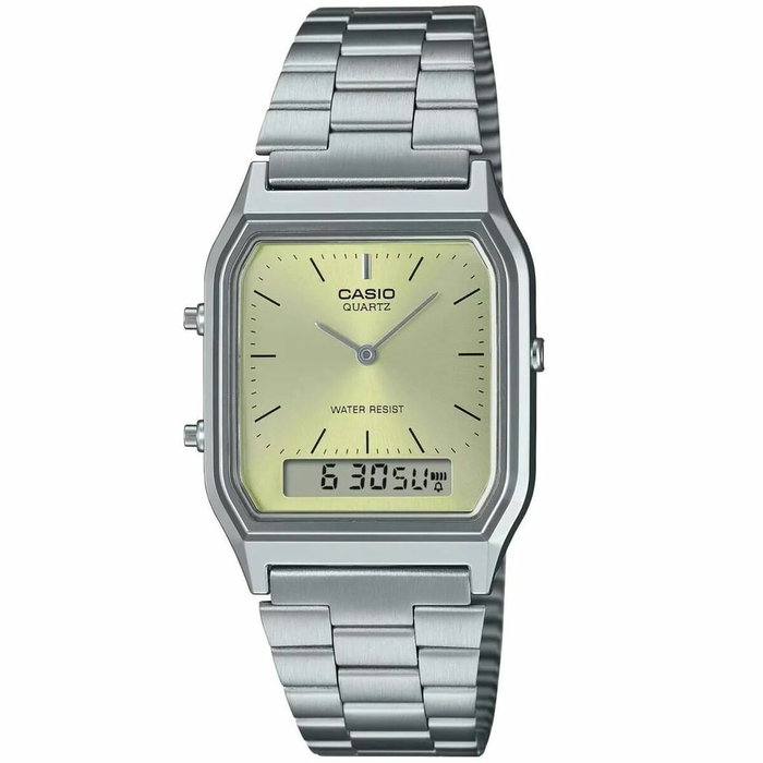 Casio AQ-230A-9A con esfera verde