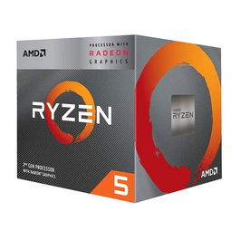AMD Ryzen 5 3400G Procesador de 3.7GHz (4.2GHz Boost) 4MB Cache Radeon RX Vega 11 Socket AM4 65W Caja