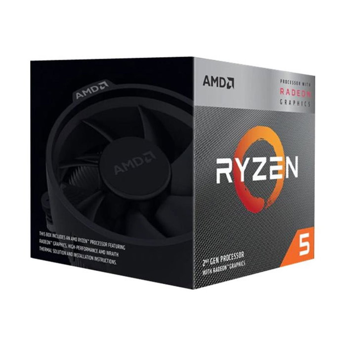 AMD Ryzen 5 3400G con gráficos Radeon RX Vega 11, 3,7 GHz