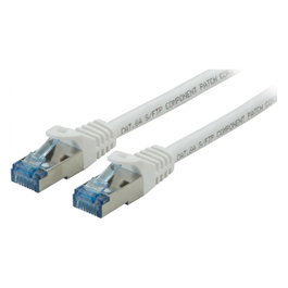 No-Name Patchkabel CAT6a RJ45 S/FTP PiMF 3m Blanco