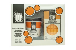 Bubble Up Tropical Gift Set 210g Sunny Side Up Big Bath Bar + 220g Mango Getter Body Butter