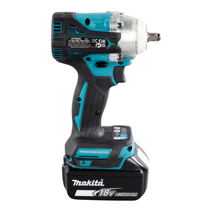 Makita DTW302Z Atornilladora de impacto 18V (azul/negro) Makita DTW302Z Atornilladora de impacto 18V (azul/negro)