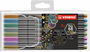 Stabilo Pen 68 Metallic Estuche de 8 Rotuladores Colores Metálicos Surtidos