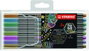 Stabilo Pen 68 Metallic Estuche de 8 Rotuladores Colores Metálicos Surtidos