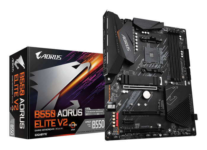 GIGABYTE B550 AORUS ELITE V2 AMD AM4 DDR4 ATX