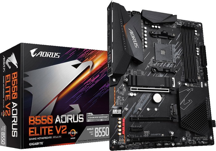 GIGABYTE B550 AORUS ELITE V2 AMD AM4 DDR4 ATX