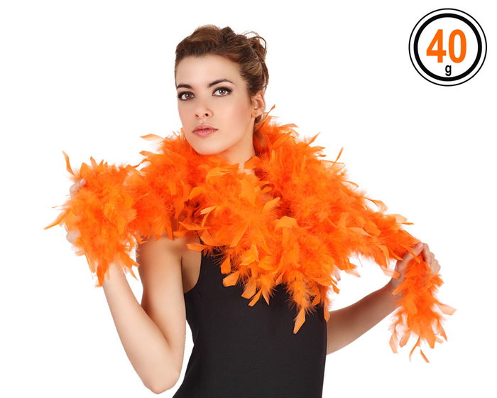 Atosa Boa De Plumas Naranja 40 gr Atosa Boa De Plumas Naranja 40 gr