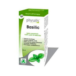 PHYSALIS Esencia Albahaca 10Ml. Bio Aceite Esencial Orgánico para Digestión y Concentración