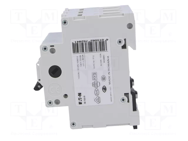 EATON ELECTRIC Interruptor de aislamiento IS-100/3 de 3 polos, 100A, 240VAC EATON ELECTRIC Interruptor de aislamiento IS-100/3 de 3 polos, 100A, 240VAC