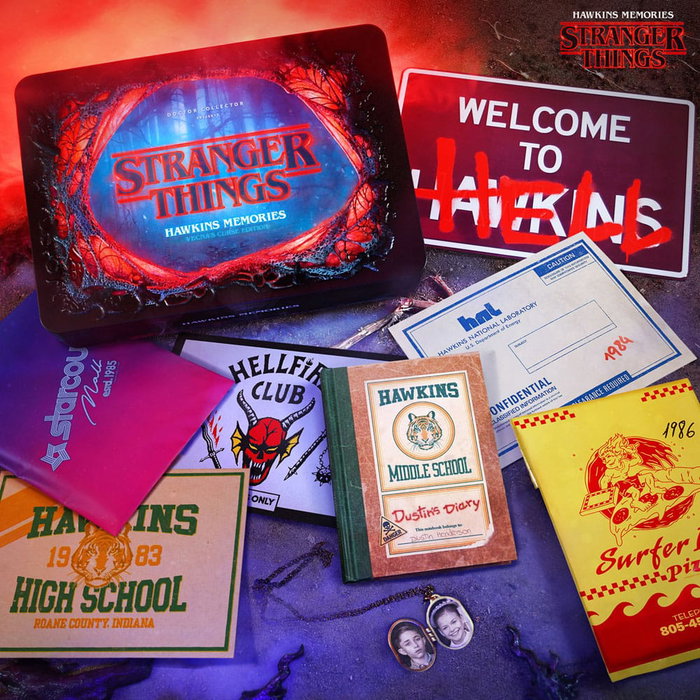 Doctor Collector Hawkins Memories Vecna's Curse Limited Edition Collector's Box Stranger Things