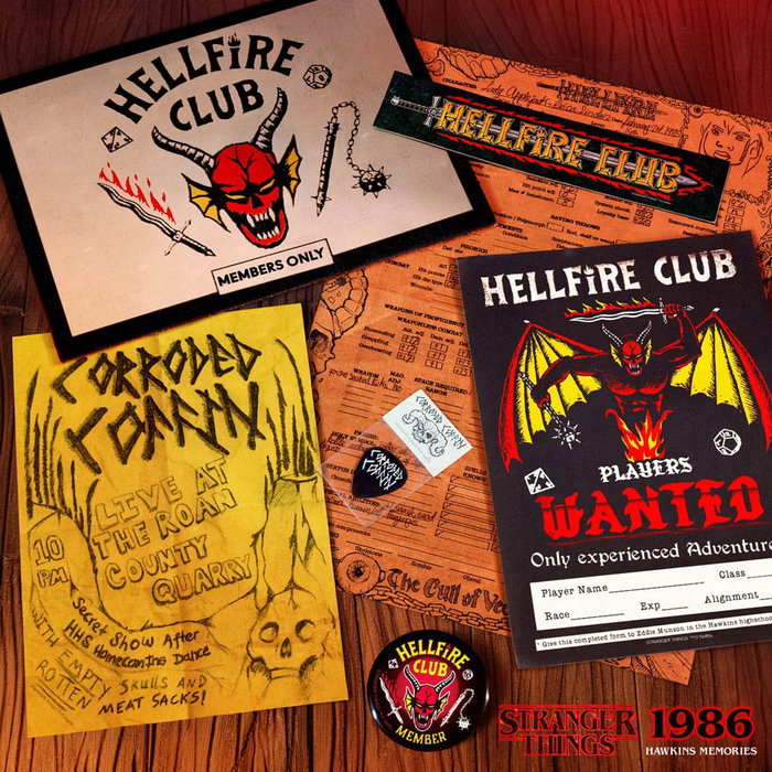 Doctor Collector Hawkins Memories Vecna's Curse Limited Edition Collector's Box Stranger Things