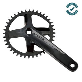 FSA Vero Pro 1x Juego de Bielas Aluminio 170mm 42 Dientes 4 Agujeros 120 BCD Eje Cuadrado Compatible 10/11V