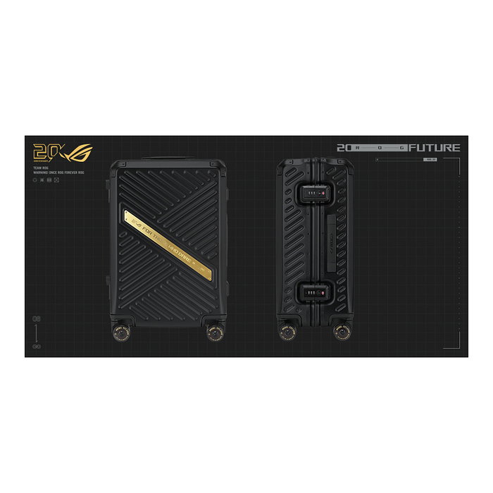 ASUS ROG SLASH Hard-Case Luggage Edition 20 en Negro ASUS ROG SLASH Hard-Case Luggage Edition 20 en Negro