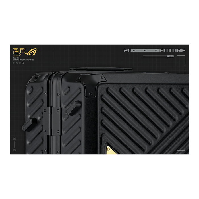 ASUS ROG SLASH Hard-Case Luggage Edition 20 en Negro ASUS ROG SLASH Hard-Case Luggage Edition 20 en Negro