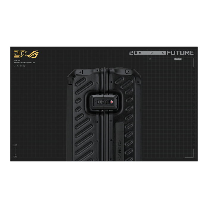 ASUS ROG SLASH Hard-Case Luggage Edition 20 en Negro ASUS ROG SLASH Hard-Case Luggage Edition 20 en Negro