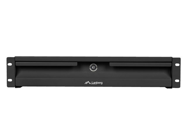 Lanberg AK-2001-B Cajón para rack 19 pulg 2U negro Lanberg AK-2001-B Cajón para rack 19 pulg 2U negro