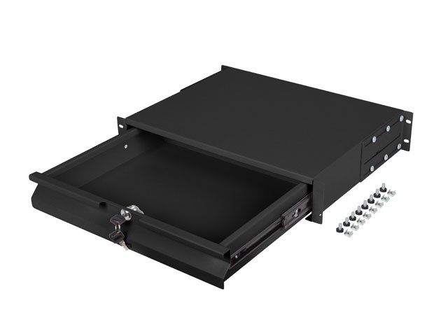 Lanberg AK-2001-B Cajón para rack 19 pulg 2U negro Lanberg AK-2001-B Cajón para rack 19 pulg 2U negro