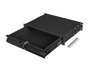 Lanberg AK-2001-B Cajón para rack 19 pulg 2U negro