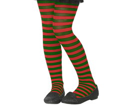Atosa Pantys de Rayas Verde/Rojo para Niña