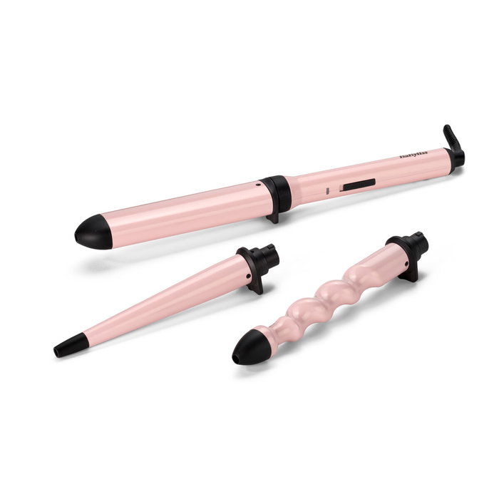 Babyliss Multistyler Curl and Wave Trio MS750E con 3 accesorios intercambiables