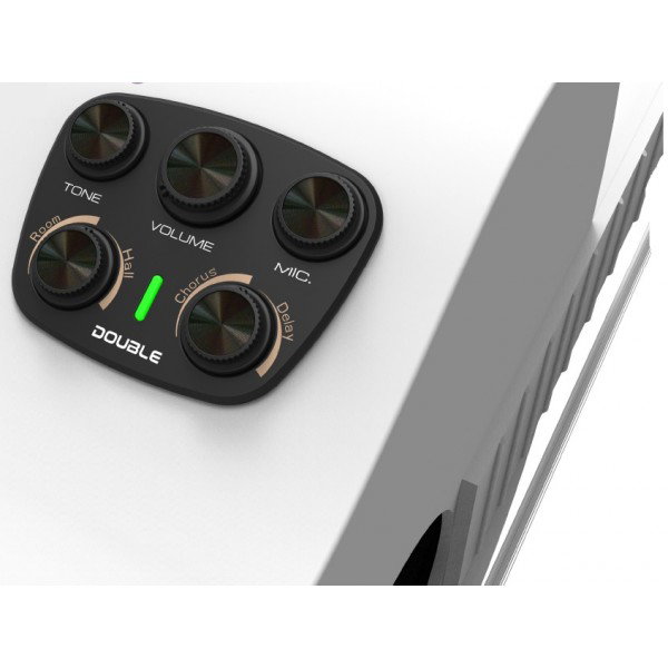 Preamplificador Activo para Guitarra con Efectos Double S1 Pro