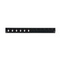 EFB Elektronik Placa frontal de 12 puertos con 6 x LC Duplex OM3, Negro