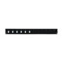 EFB Elektronik Placa frontal de 12 puertos con 6 x LC Duplex OM3, Negro