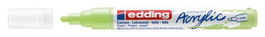 Marcador Acrylic Edding 5100 Conico (2-3 Mm) Verde Pastel (Set de 10)