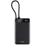 Trust Batería Externa Powerbank Fiera 25880 10000mAh 20W Carga Rápida USB Tipo-C Doble Puerto Pantalla LED