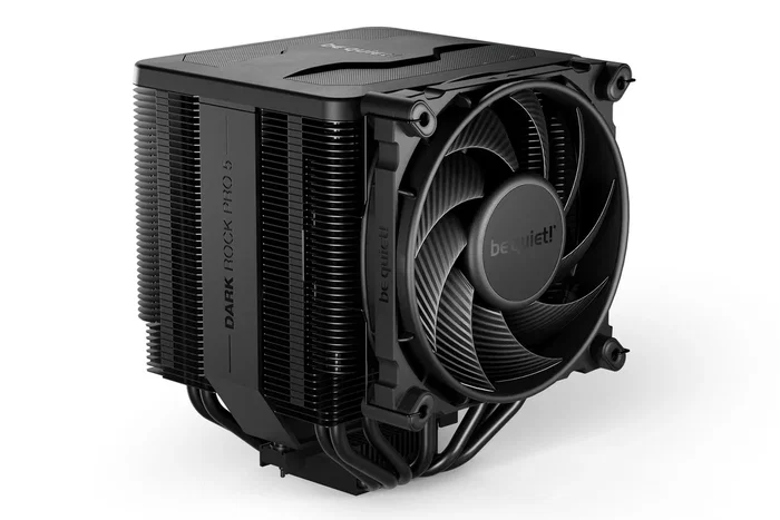 be quiet! Dark Rock Pro 5 Disipador de CPU de Aire con 7 Tubos de Calor, Negro - Compatible con LGA 1150/1151/1155/1200/1700, AM4 y AM5
