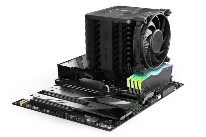 be quiet! Dark Rock Pro 5 Disipador de CPU de Aire con 7 Tubos de Calor, Negro - Compatible con LGA 1150/1151/1155/1200/1700, AM4 y AM5