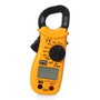 Koma Tools Pinza Amperimétrica Digital CAT III 400 A - Pantalla LCD 3 ½ Dígitos, Medición de Tensión AC/DC, Resistencia, Diodo y Continuidad