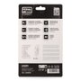 Koma Tools Pinza Amperimétrica Digital CAT III 400 A - Pantalla LCD 3 ½ Dígitos, Medición de Tensión AC/DC, Resistencia, Diodo y Continuidad