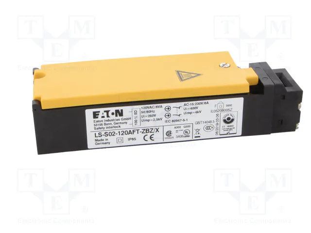 EATON ELECTRIC Interruptor de seguridad a llave LS-ZBZ amarillo