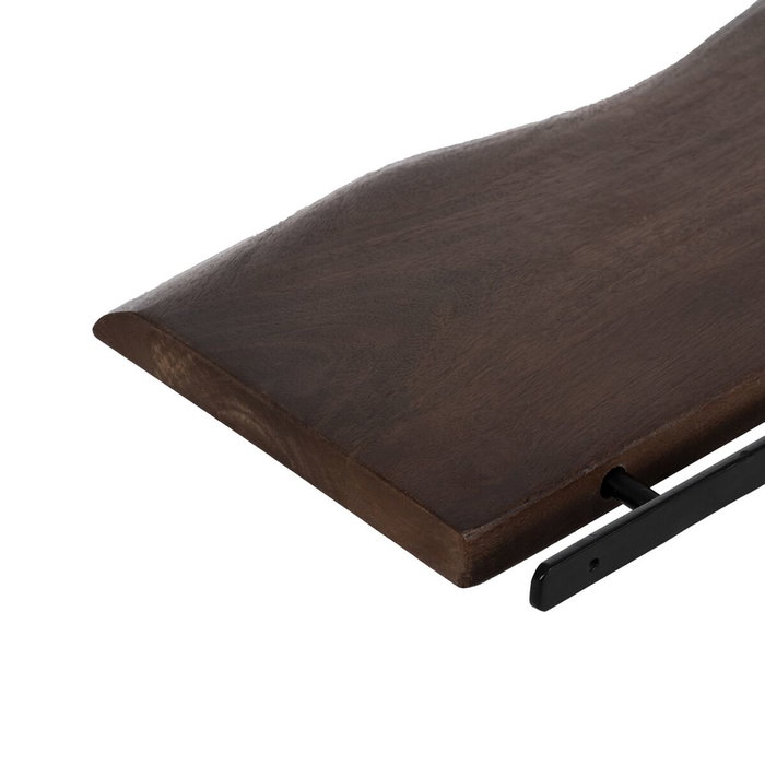 Estante Marrón Madera de mango 80 x 20 x 3 cm Estante Marrón Madera de mango 80 x 20 x 3 cm