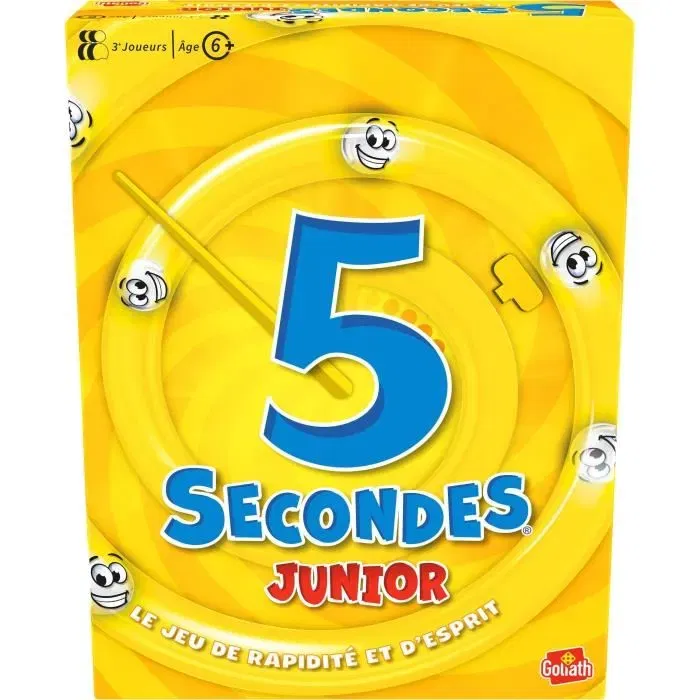 Goliath Secondes junior - Juego divertido y rápido - A partir de 6 años - Ref: 8720077349728