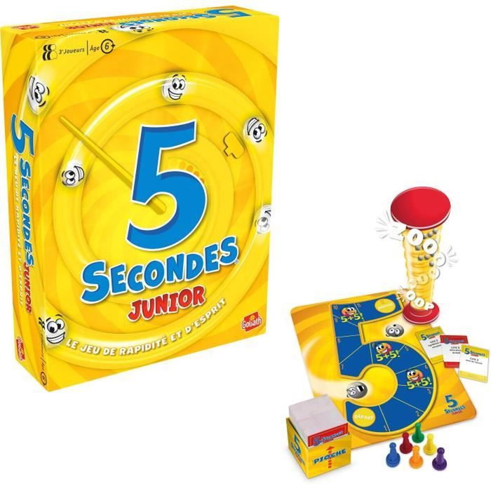 Goliath Secondes junior - Juego divertido y rápido Goliath Secondes junior - Juego divertido y rápido